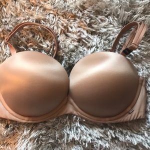 Nude Victoria secret strapless bra